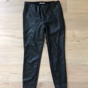 Tommy Hilfiger leather leggings